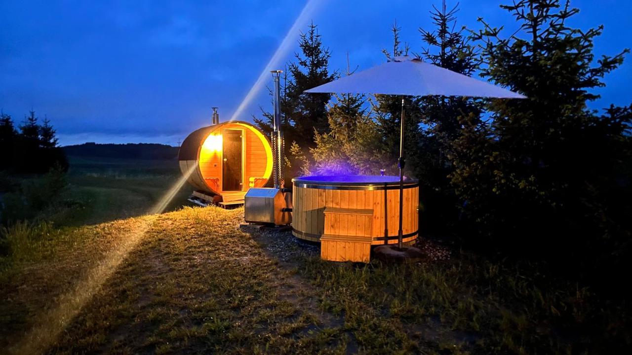 Domki Przy Osrodku Narciarskim Trzepowo Hotel Trzepowo  Kültér fotó